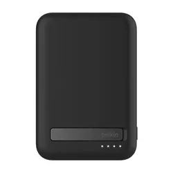 cumpără Acumulator extern USB (Powerbank) Belkin BPD008BTBK 10k Qi2 MagSafe Compatible Powerbank with kickstand, Black în Chișinău 