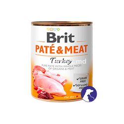 Brit Paté & Meat Turkey 800gr