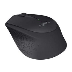 Wireless Mouse Logitech M280, Optical, 1000 dpi, 3 buttons, Ergonomic, 1xAA, Black
