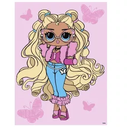 купить Картина по номерам Ideyka (KHO6286) L.O.L. Surprise! Tweens Olivia Flutter, 30х40 в Кишинёве 