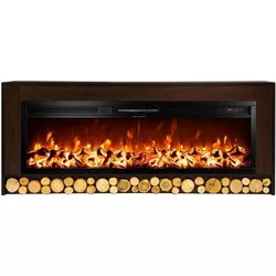 купить Камин электрический ArtFlame Rio & Tanzania, 630x1500x300 mm, Wenge в Кишинёве 