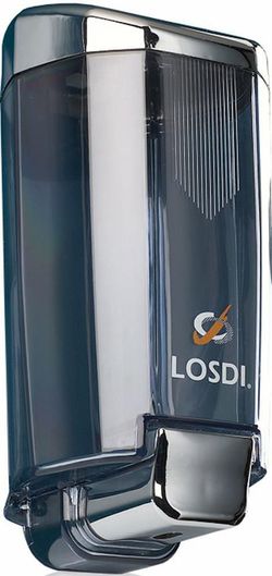 купить Дозатор для мыла Losdi CJ-1007 Sidney 1l transp./cromat 225x112x90 mm в Кишинёве 