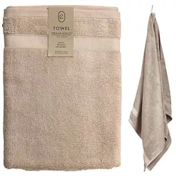 купить Домашний текстиль H&S 53886 Prosop 70x140cm bumbac, bej в Кишинёве 