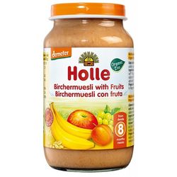 Пюре с мюслями и фруктами с 8 месяцев Holle, 220 г