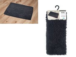 Коврик для ванной комнаты 50X80cm Tendance черный, микрофибр