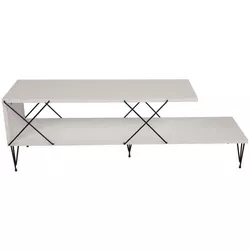 купить Тумба напольная для TV Trendy Strada Alb, 120x40x30cm (GTR000210) в Кишинёве 