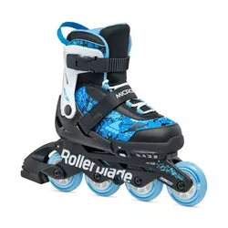 cumpără Role Rollerblade 86B0751540ND02 Microblade Sl, 33-36.5, Black/Sky Blue în Chișinău 