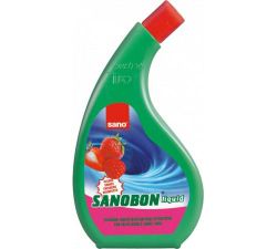 Sano Sanobon soluție antibacterială pentru WC Strawberry, 750 ml