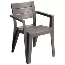 купить Стул Keter Julie Dining Chair Cappuccino (247106) в Кишинёве 
