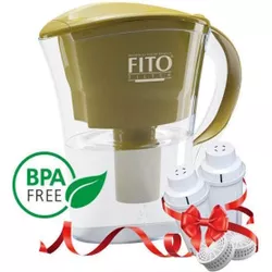 купить Фильтр-кувшин для воды Fito Filter FF Platinum olive (2cart) в Кишинёве 
