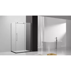 cumpără Cabină de duș miscellaneous SYSP 90x200 BRUSHED MATTE NICKLED 8mm (lateral) în Chișinău 