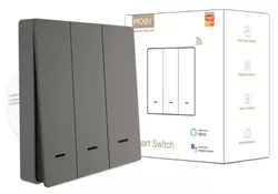 купить Выключатель электрический Moes ZS-SR-EU3-GY-MS в Кишинёве 