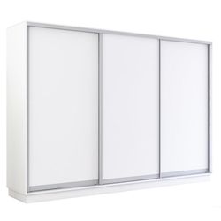 купить Шкаф Mobildor-Lux Fox uși glisante din PAL (330x60x200H cm) Alb в Кишинёве 