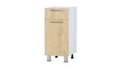 Kitchen lower cabinet 1 door + box, 400 mm