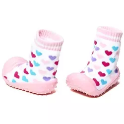 cumpără Haine pentru copii U-Grow US1K1-17-20 Șosete cu inimioare antiderapante pentru copii, mărimea 20 în Chișinău 