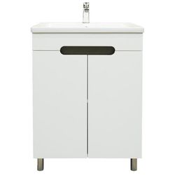 купить Шкаф под умывальник Bayro Etna Duo под умыв. Argo 600 белый мат в Кишинёве 