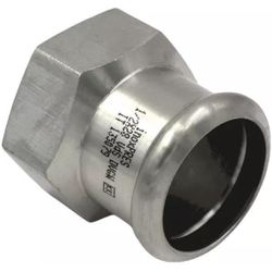 купить Запорная арматура Inox Pres Racord inox F 22x1" (56745) в Кишинёве 