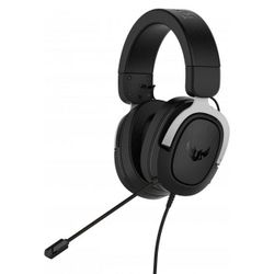 Gaming Headset Asus TUF Gaming H3 , 50mm driver, 32 Ohm, 20-20kHz, 294g, Virtual 7.1, 3.5mm, Silver