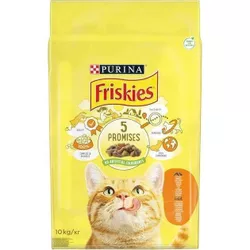 cumpără Hrană pentru animale de companie Purina Friskies Adult hr.usc. p/pisici (pui,legume) 10kg (1) în Chișinău 