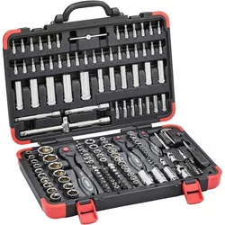 cumpără Set de unelte de mână Vigor V2461, головки-воротки 1/2", 3/8" и 1/4" 172 пр. în Chișinău 