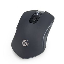 Wireless Gaming Mouse GMB MUSGW-6BL-01, 1600-3200 dpi, 6 buttons, RGB, 400mAh, Black