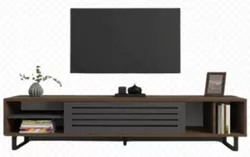 купить Тумба напольная для TV Trendy Eray, Nuc, Antracit в Кишинёве 