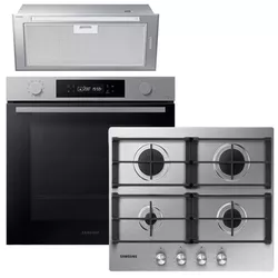 купить Духовой шкаф, варочная панель и вытяжка Samsung NV7B4125ZAS/WT + NA64H3010AS/WT + NK52FG454CS/UR в Кишинёве 