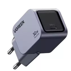 купить Зарядное устройство сетевое Ugreen Nexode Pro GaN Charger 1xType-C 30W X703, Space Grey в Кишинёве 
