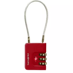 cumpără Accesoriu pentru bagaje Samsonite Ta Revolution Cablelock 3 Dial TSA Rosie (155576/1726) în Chișinău 