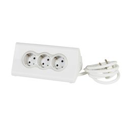 Удлинитель Legrand 3x2P+T + 2xUSB, 1,5м, белый, LR