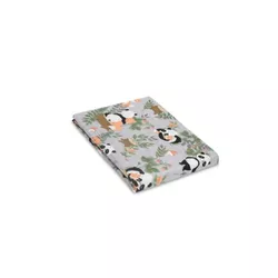 cumpără Lenjerie de pat pentru copii Sensillo 099241 Покрывало муслин Panda и Лис 120x120см 0001 în Chișinău 