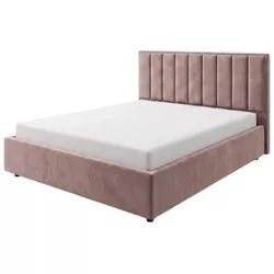 купить Кровать Fabrik Home Charlotte 1600 Коричневая (Ткань Mango 1305) в Кишинёве 