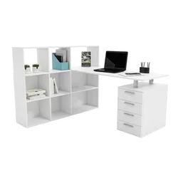 купить Офисный стол Indart Basic 05 (170x140x109) в Кишинёве 