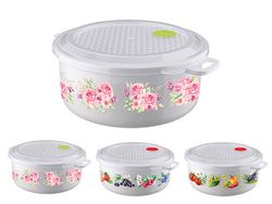 Caserola pentru frigider/MVP Phibo 3l, D23X11cm, cu supapa