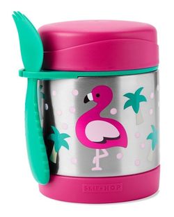 Термос со столовым прибором Skip Hop Zoo Flamingo