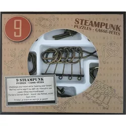 купить Игрушка Eureka 473206 9 Steampunk Puzzles - (brown box) в Кишинёве 