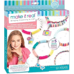 cumpără Set de creație Make it Real 1317M Summer Vibes Heishi Bead Bracelets în Chișinău 