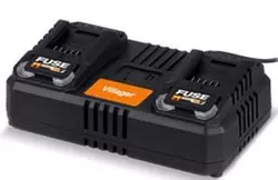 купить Зарядные устройства и аккумуляторы Villager FUSE dublu 18V 2x4.5A (083384) в Кишинёве 