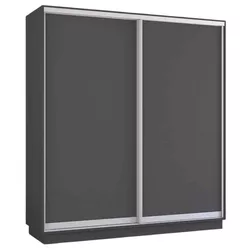 cumpără Dulap Mobildor-Lux Fox uși glisante din PAL (210x60x230H cm) Anthracite în Chișinău 