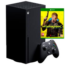 Microsoft Xbox Series X + Cyberpunk 2077, Black