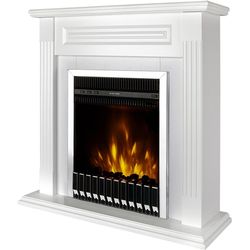 купить Камин электрический ArtFlame Orina & Gala silver, 900x900x270mm, Alb в Кишинёве 