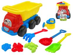Набор игрушек для песка в машине 8ед, 40X21cm