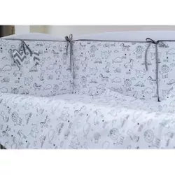 купить Детское постельное белье PernaMea Set lenjerie 8 piese HappyBaby Albastru (PM.101007/1) в Кишинёве 