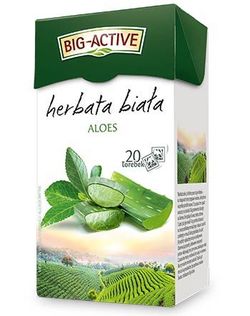 Чай белый Big Active with Aloe Vera, 20 шт