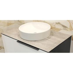 купить Столешница для умывальника Bayro Wings 800x520 панель CrownLam 12мм brooklyn в Кишинёве 