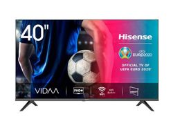 40" LED TV Hisense 40A5600F, Black (1920x1080 FHD, SMART TV, PCI 1000Hz, DVB-T/T2/C/S2)