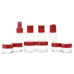 cumpără Geantă de voiaj Wenger 604548 Bottle Set 10 psc, transparent în Chișinău 