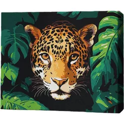 купить Картина по номерам BrushMe RMG0008FC 30x40сm (fără cutie) Prădător furtiv в Кишинёве 