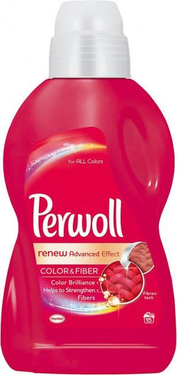 Жидкий стиральный порошок Perwoll Red 1л