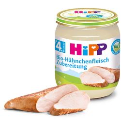 Пюре цыпленок Hipp (4+ мес.), 125г